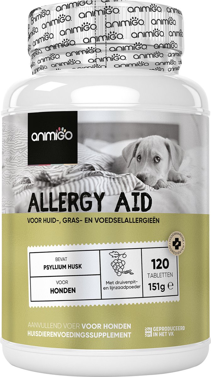 Animigo Anti-Allergie Tabletten Hond & Kat - animigo hond supplement review