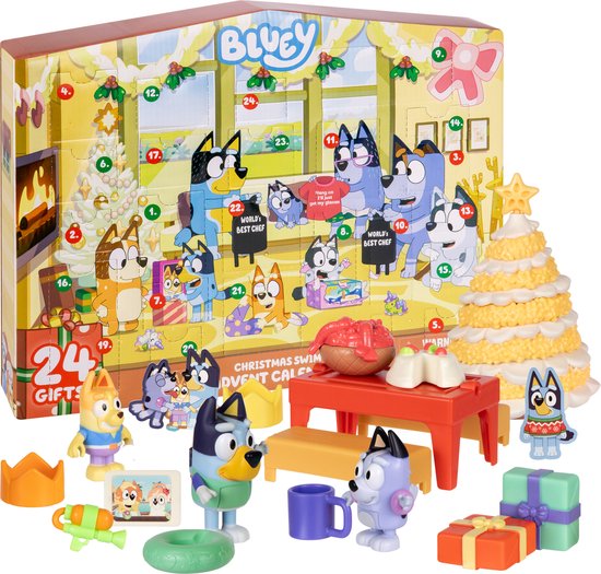Bluey Adventskalender 2026 24 verrassingen - beste adventskalender 2026