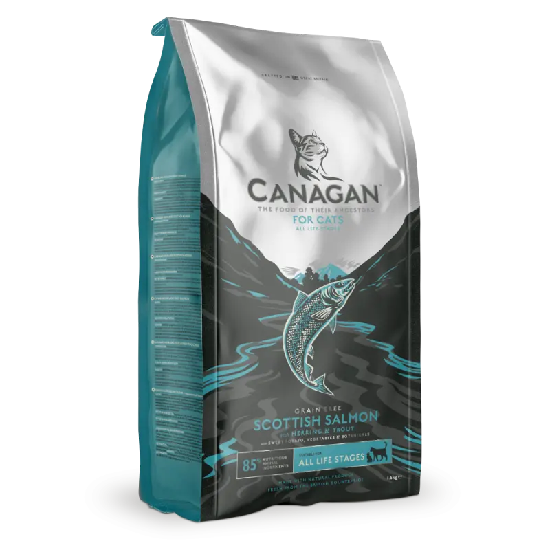 Canagan Grain Free Cat Scottish Salmon - beste kattenvoer 2026