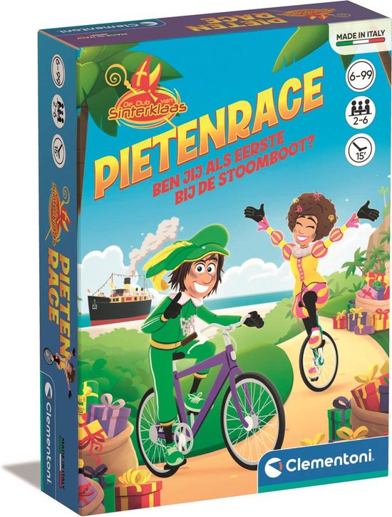 Clementoni De Club van Sinterklaas Pietenrace - beste sinterklaascadeaus 2026