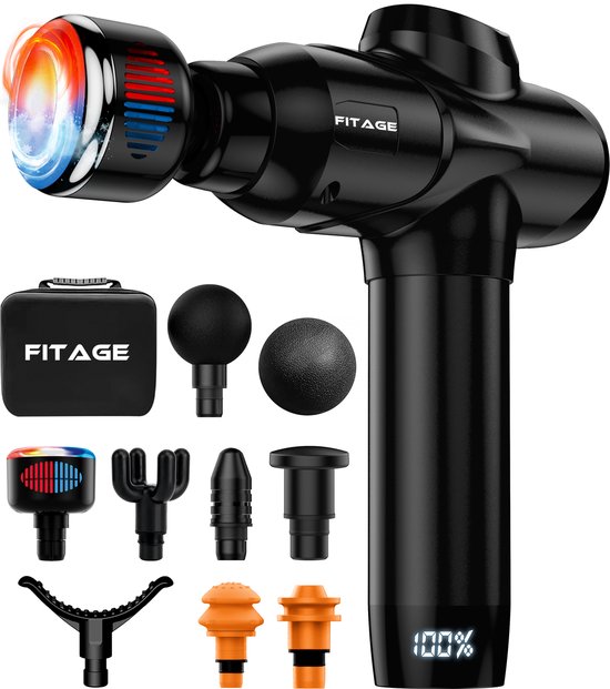 FITAGE Infrarood Massage Gun Professioneel - Warm & Koud - beste massage gun 2026