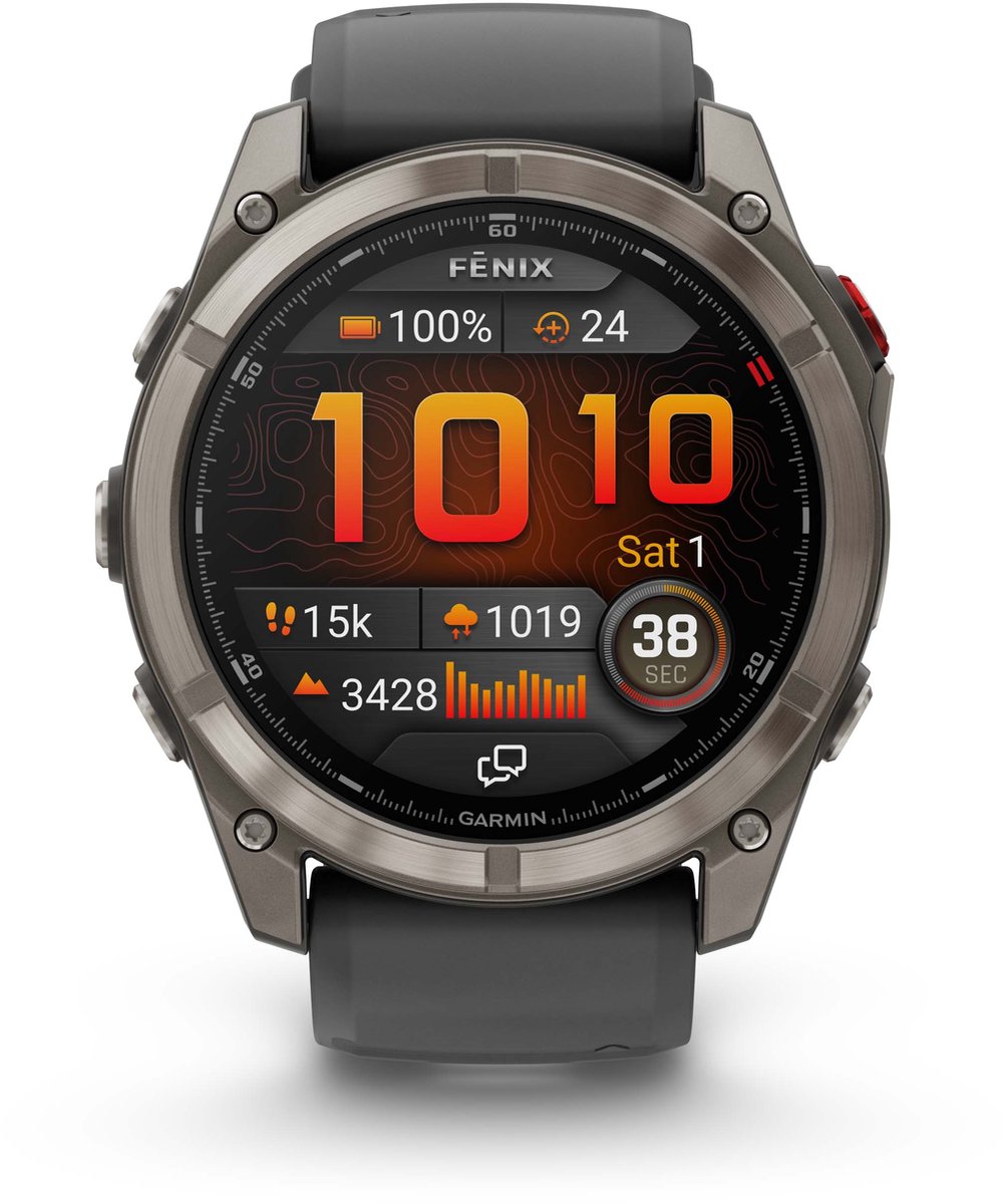 Garmin Fenix 8 Pro - beste smartwatch 2026