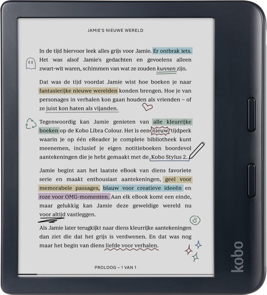 Kobo Libra Colour - beste e-reader 2026