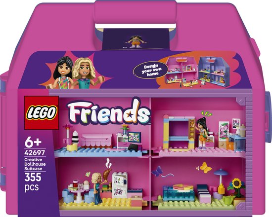 LEGO Friends Creatieve Poppenhuiskoffer 42697 - beste lego sets sinterklaas 2026