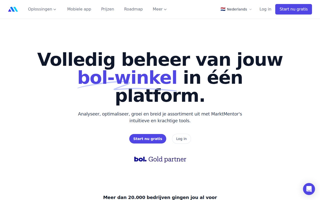 MarktMentor - bol.com verkoper tool