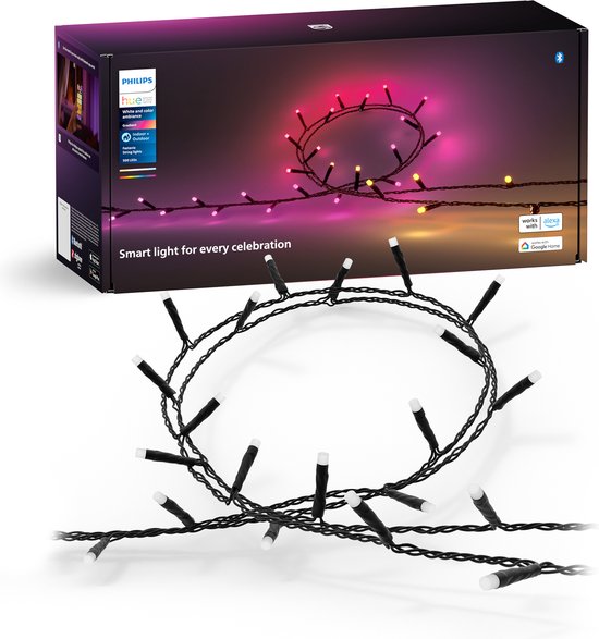 Philips Hue Festavia Lichtsnoer 40 meter 500 LED - beste kerstdecoratie 2026