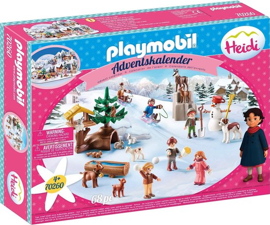 PLAYMOBIL Adventskalender 70260 Heidi's Winterwereld - beste adventskalender 2026