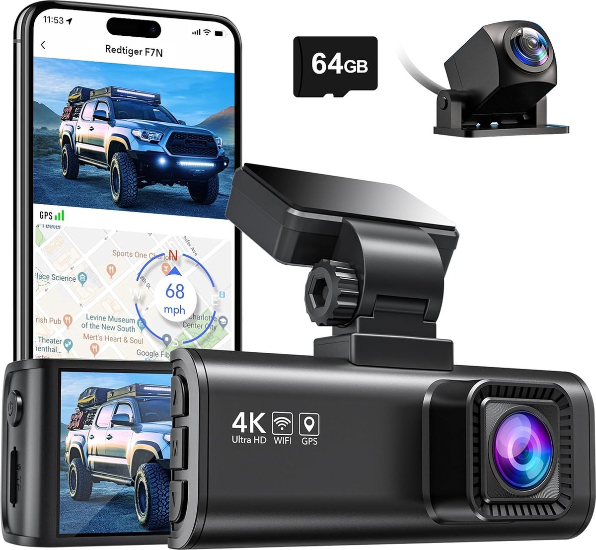 RedTiger F7N - beste dashcam 2026