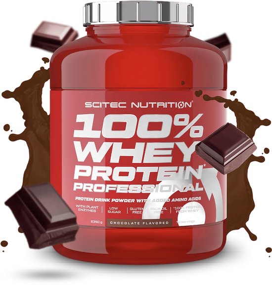 Scitec Nutrition 100% Whey Protein 2350 g - beste eiwitshake 2026