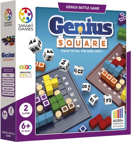 SmartGames Genius Square - beste sinterklaascadeaus 2026