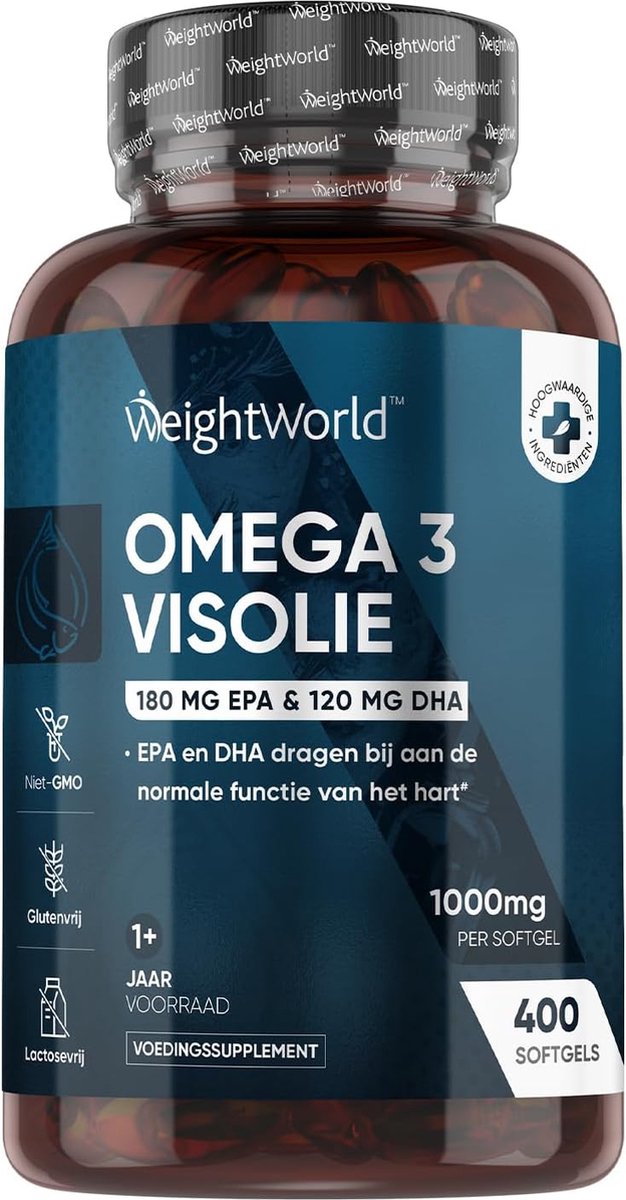 WeightWorld Omega 3 Visolie 1000 mg - weightworld supplement review